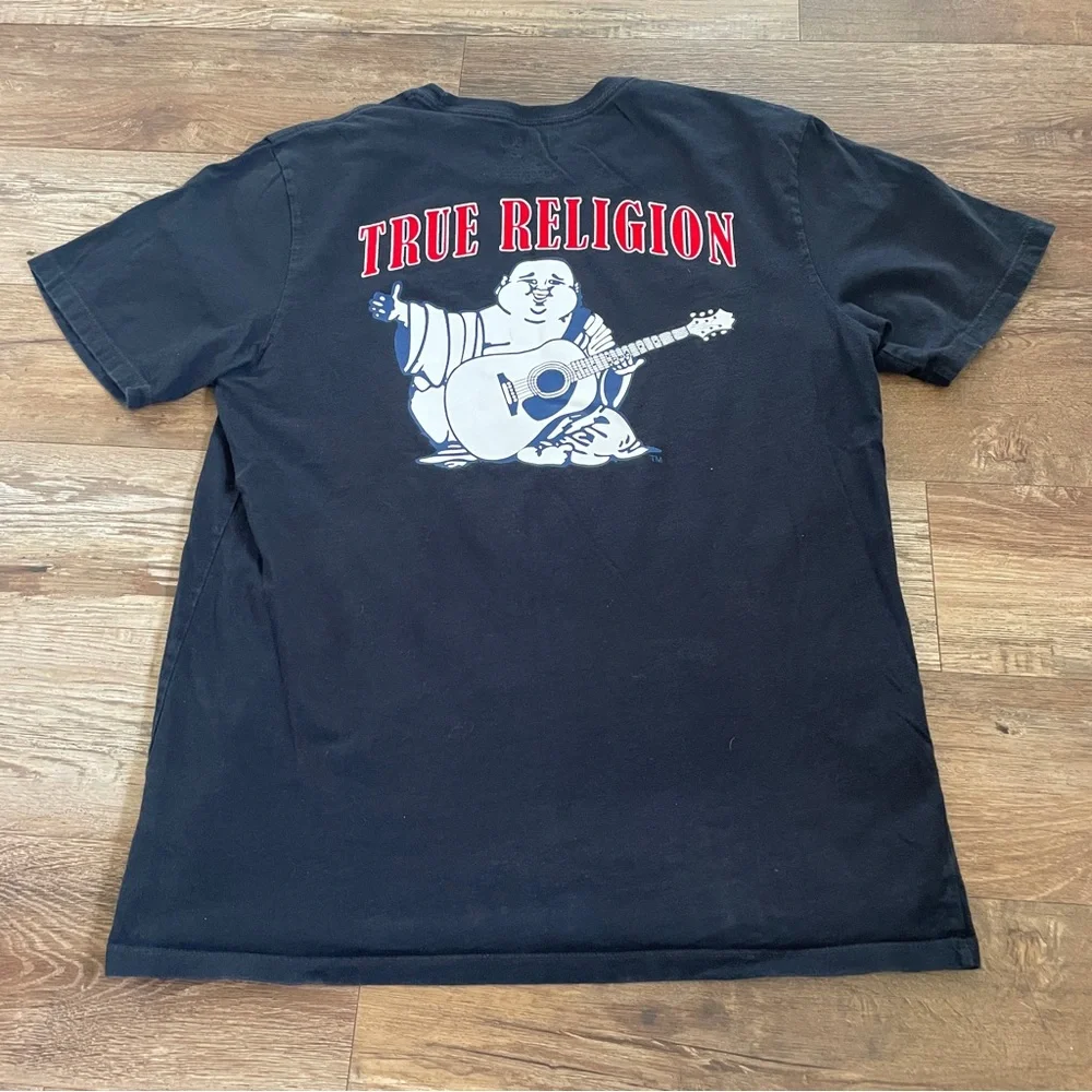 True Religion logo Y2K T-shirt L